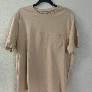 Large 100% Cotton Short Sleeve Tee Shirt